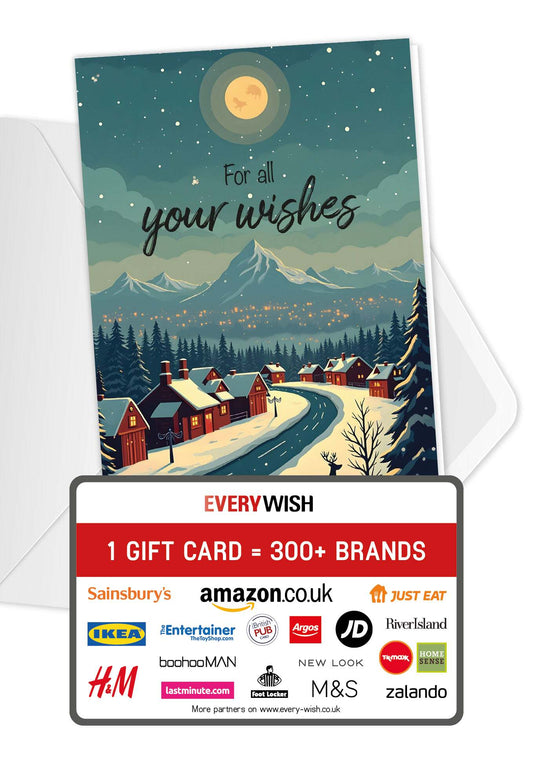 For all your wishes - Winter Town Reindeer