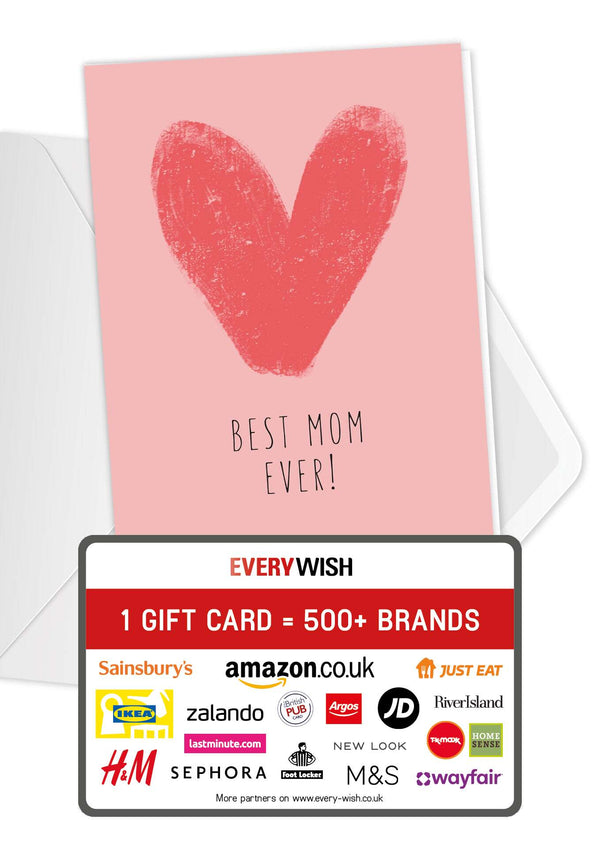 Best Mum ever - Heart