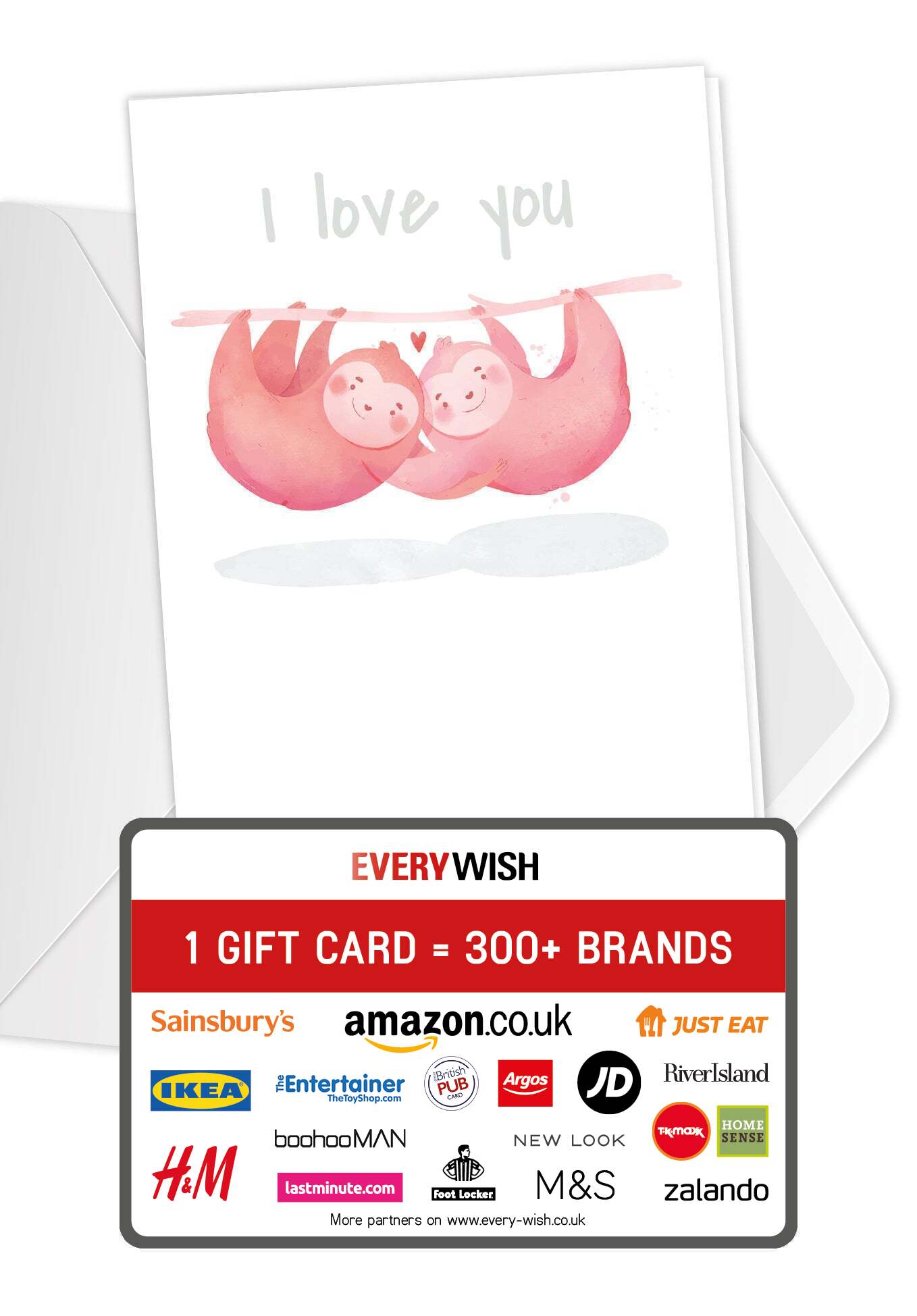 I love you - Sloths (Value)