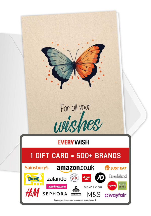 For all your wishes - Butterfly