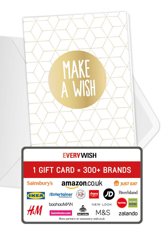 Make a wish - Gold Circle