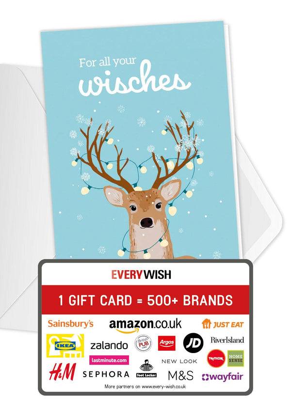 For all your wishes - Reindeer Fairy Lights