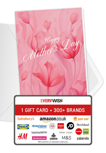 Happy Mother's Day - Pink Flowers