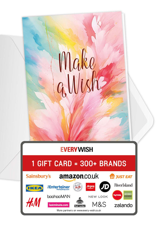 Make a wish - Colourful Pink