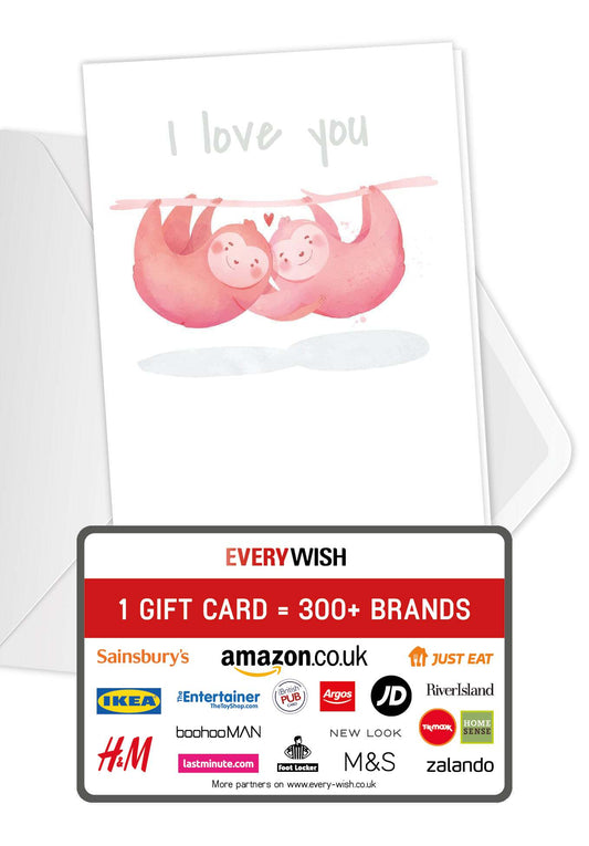 I love you - Sloths