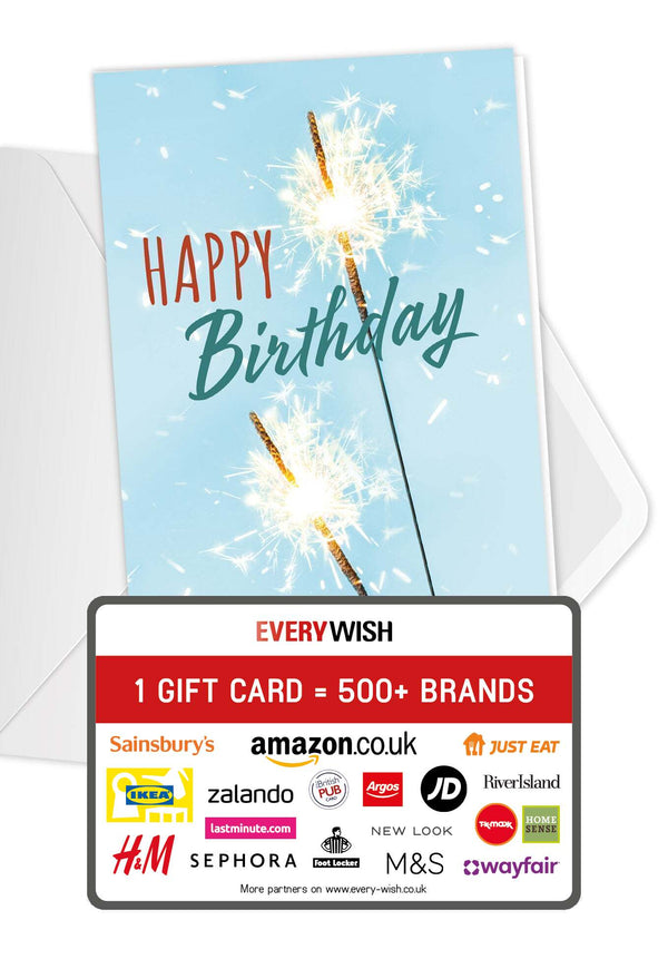 Happy Birthday - Sparkler