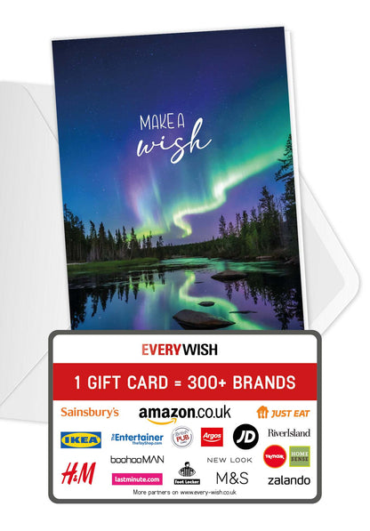 Make a wish - Northern Lights Forest