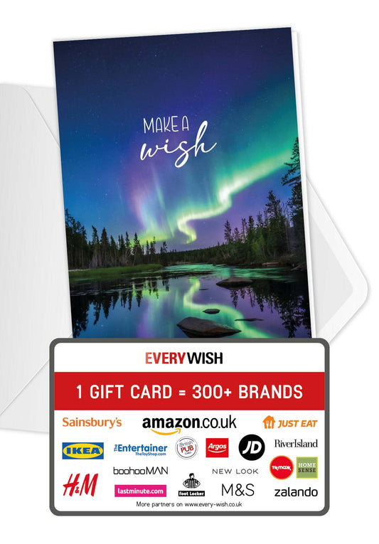 Make a wish - Northern Lights Forest