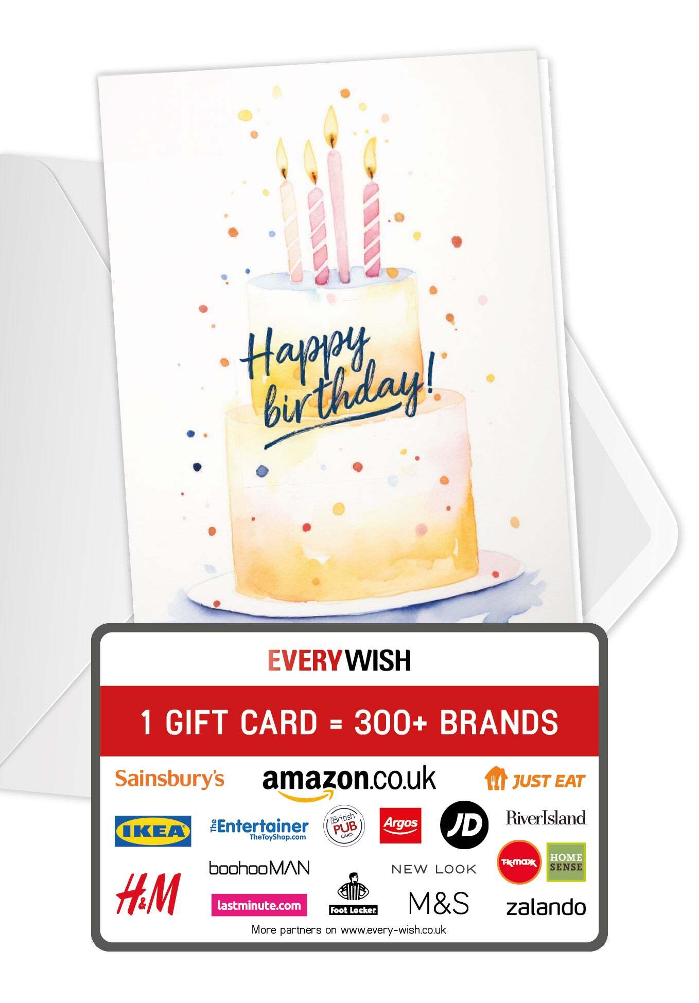 Happy Birthday - Yellow cake (Value)