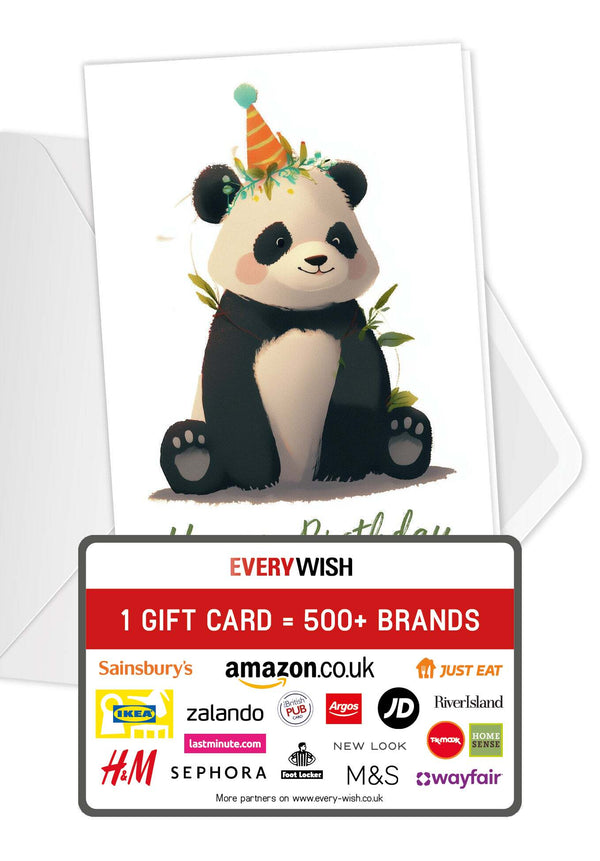 Happy Birthday - Panda