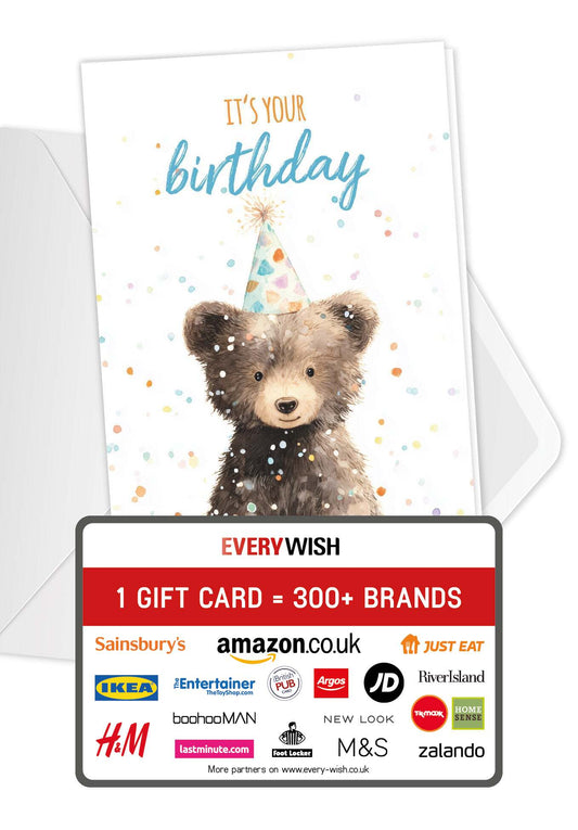 It's your birthday - Bear