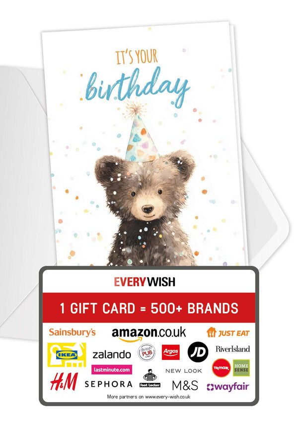 It's your birthday - Bear