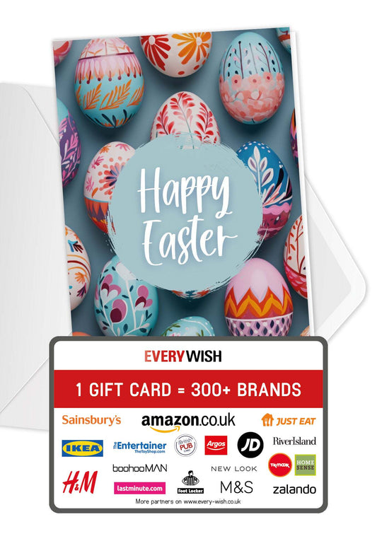 Happy Easter - Eggs Colourful