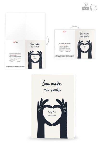 You Make Me Smile - Black
