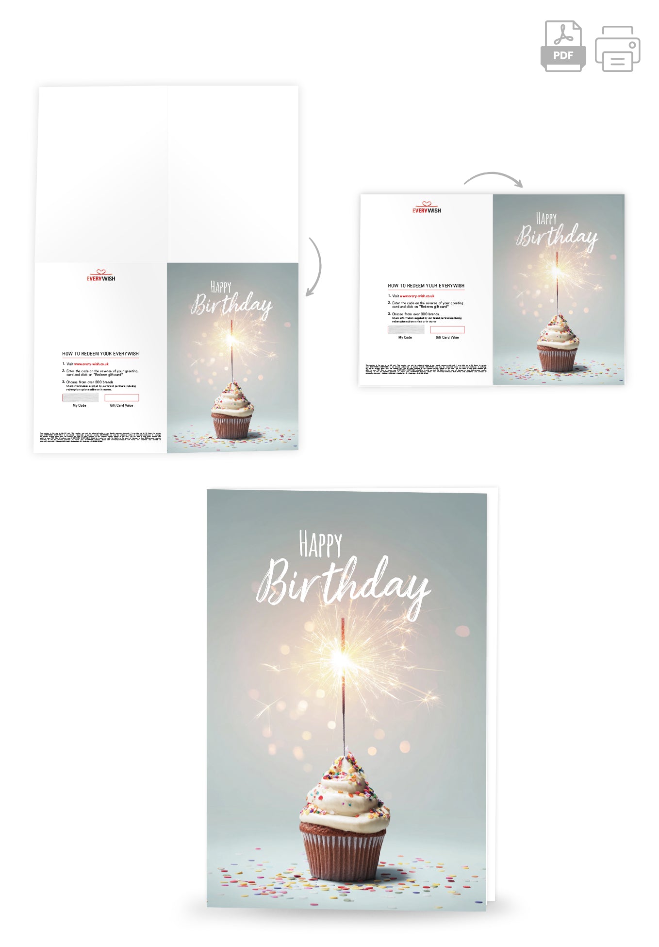 Happy Birthday - Muffin