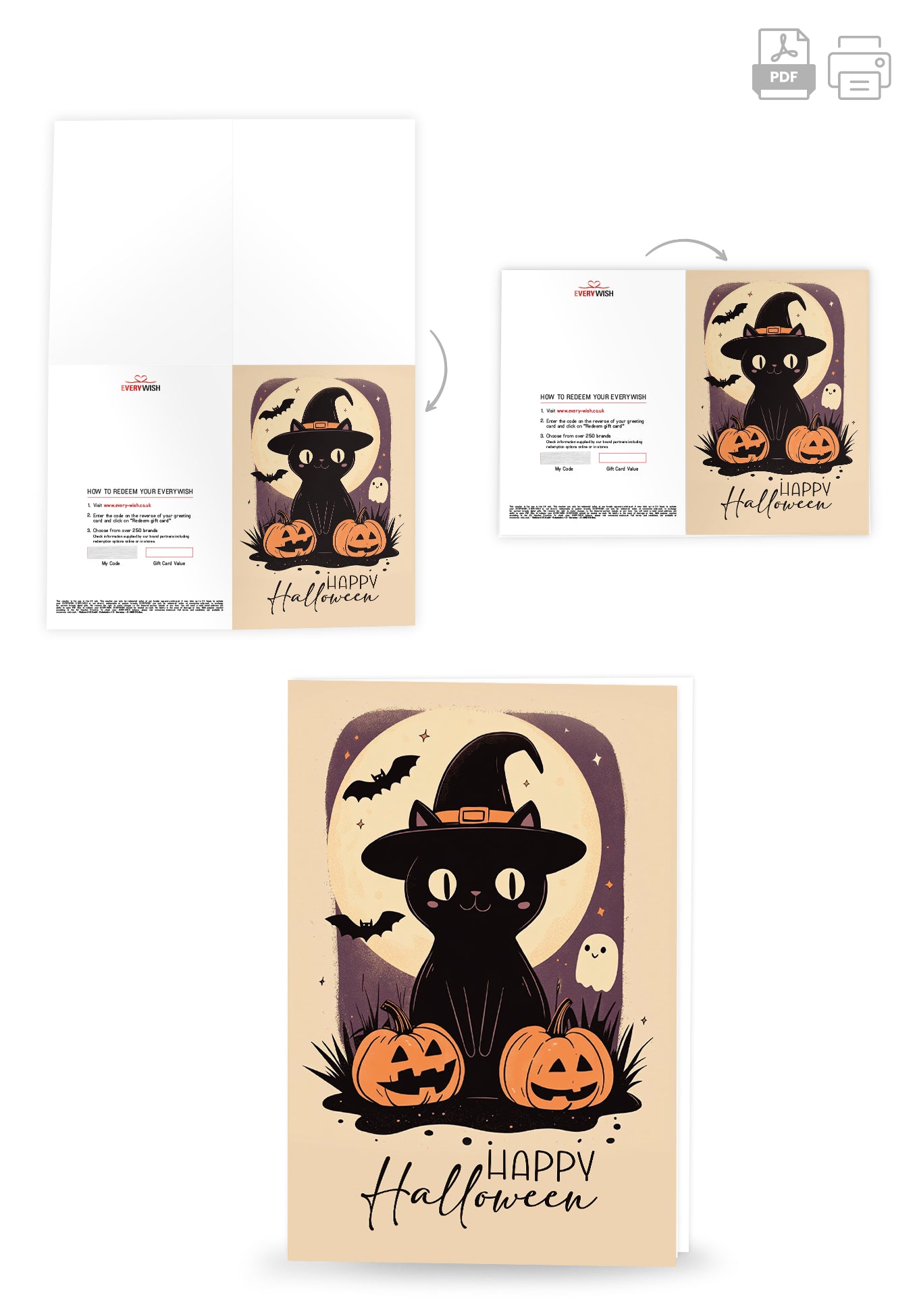 Happy Halloween - Cat (Value)