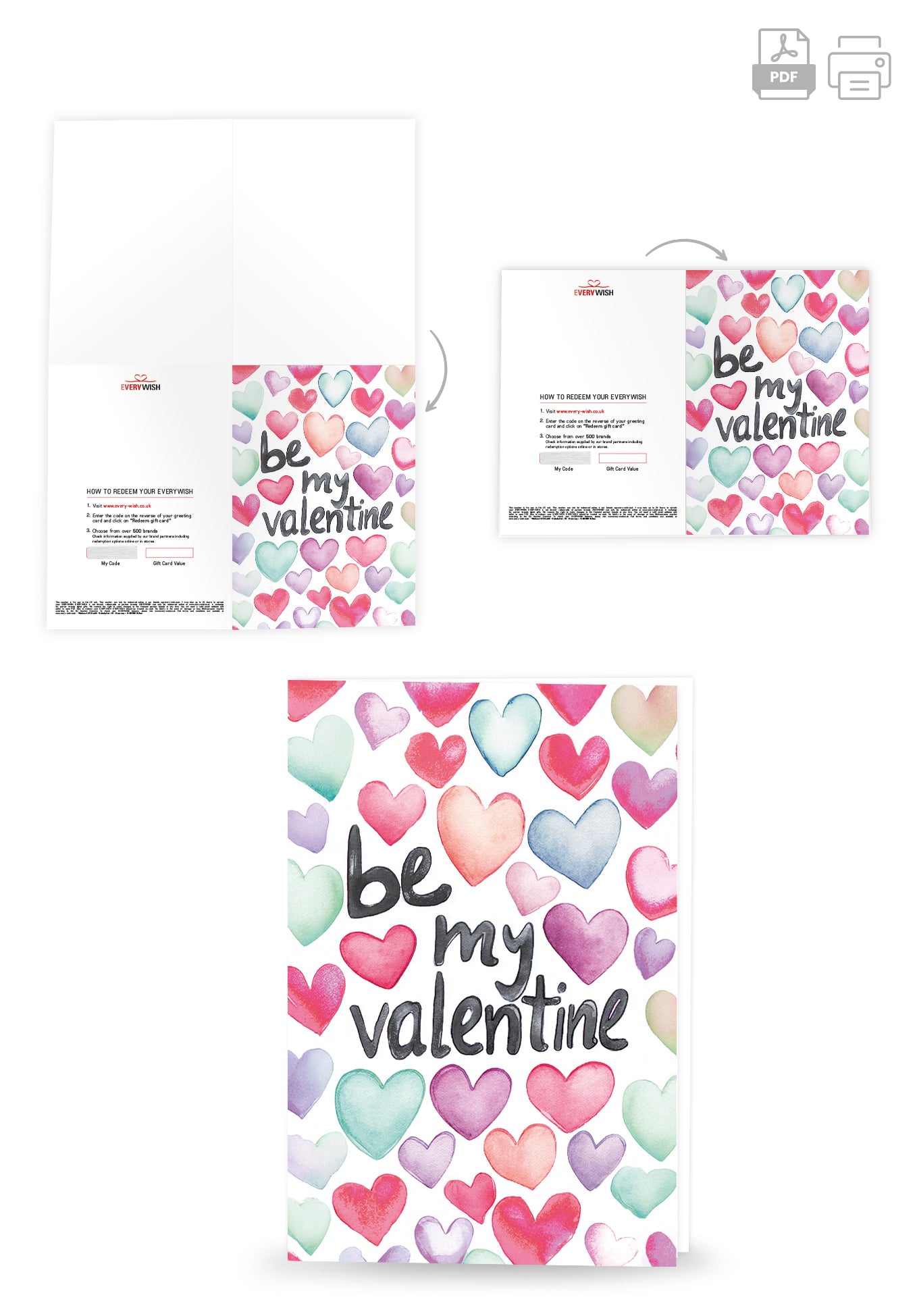 Be my Valentine - Hearts