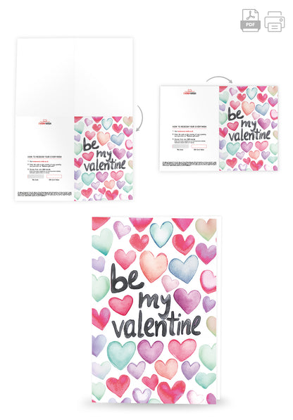 Be my Valentine - Hearts