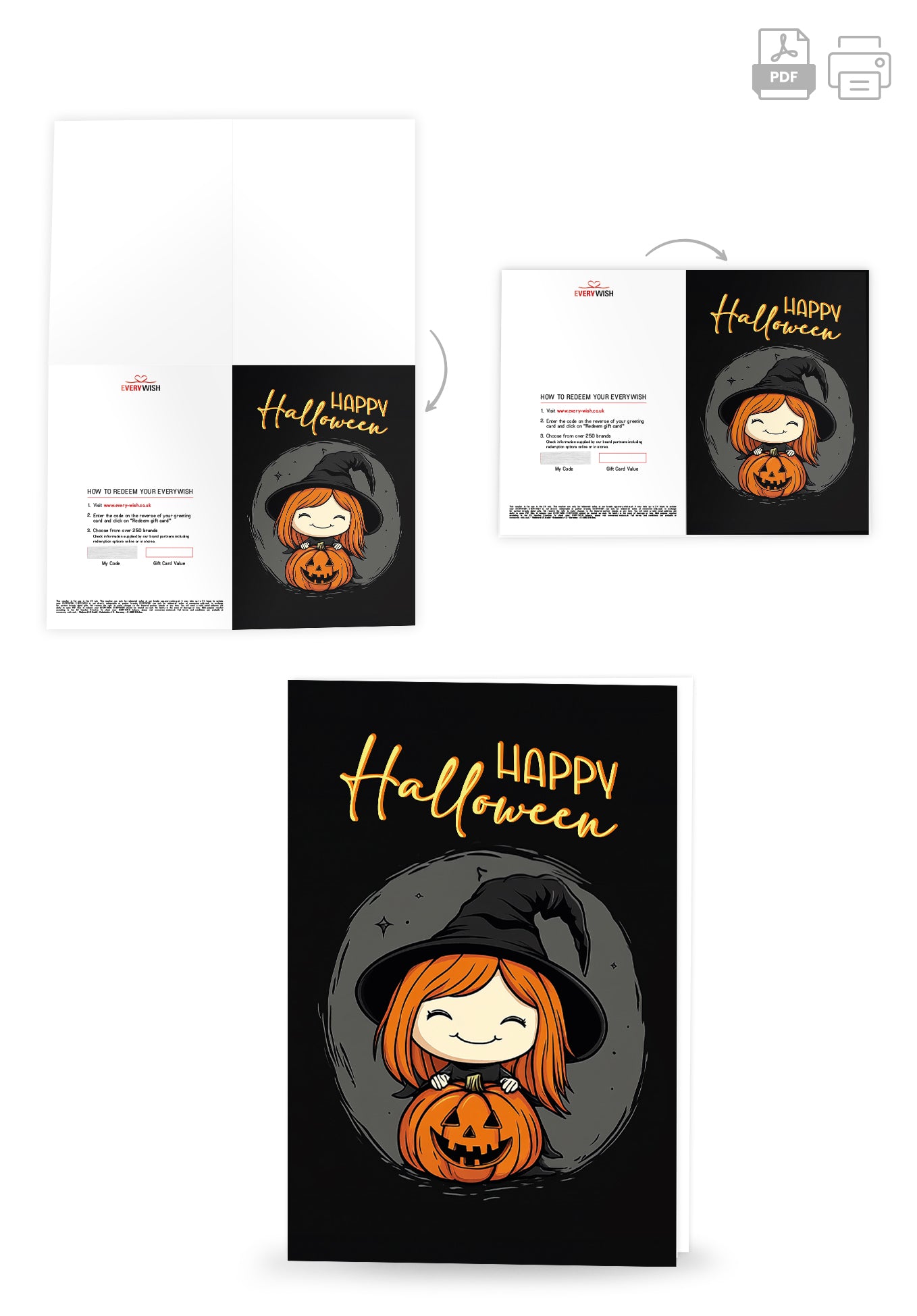 Happy Halloween - Witch (Value)