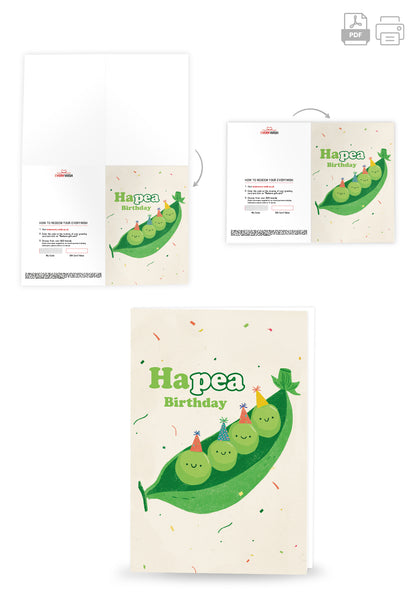 Hapea Birthday - Peas