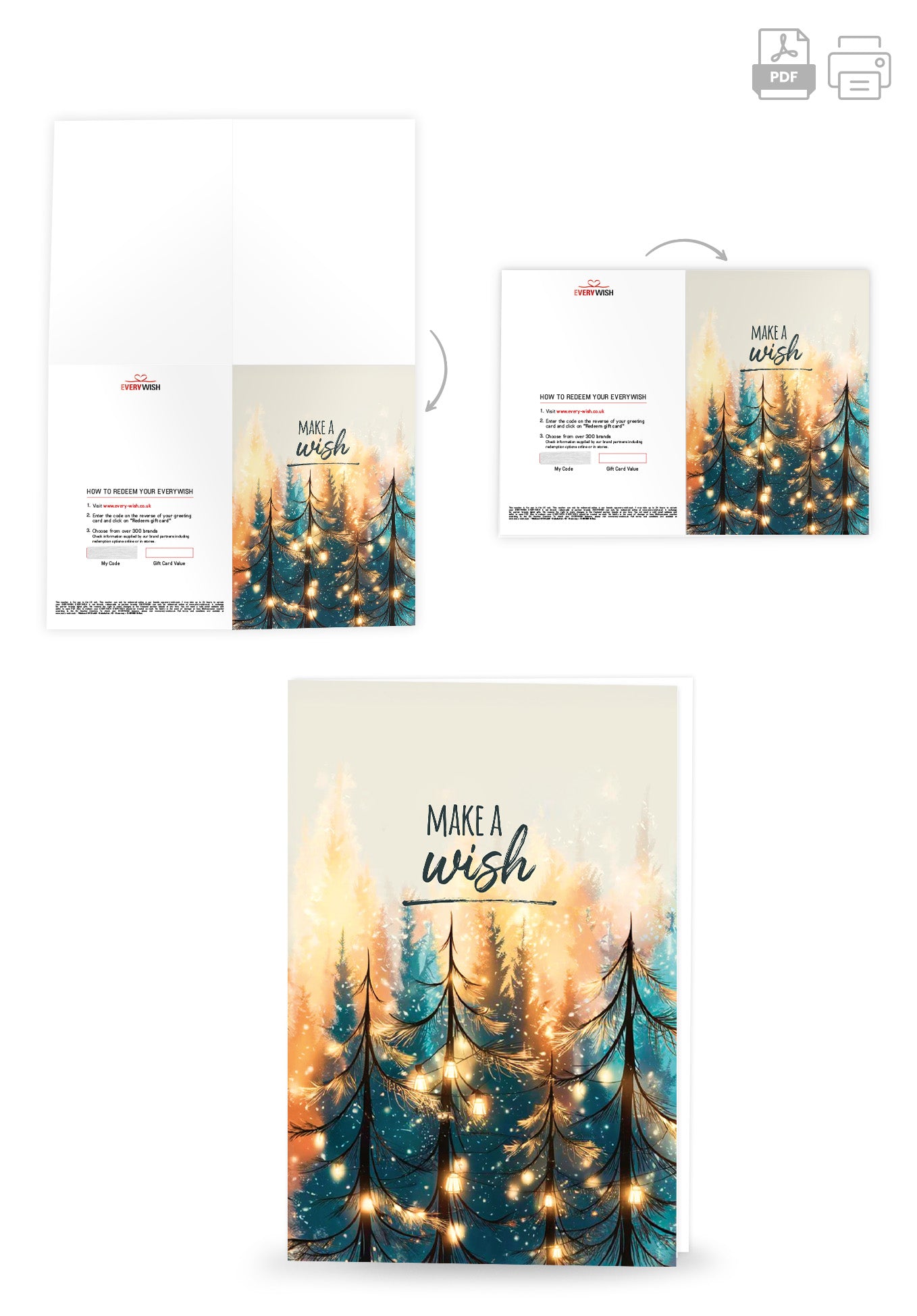 Make a wish - Lights Forest