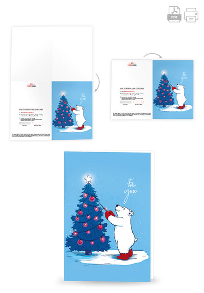 For you - Polar Bear Christmas Tree