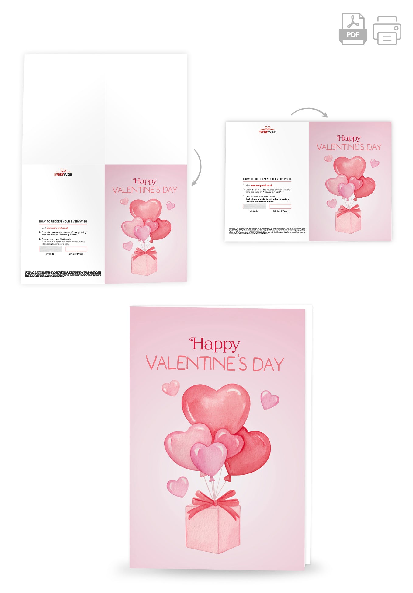 Happy Valentines Day - Heart package