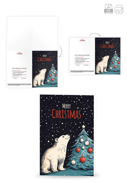 Merry Christmas - Polar Bear