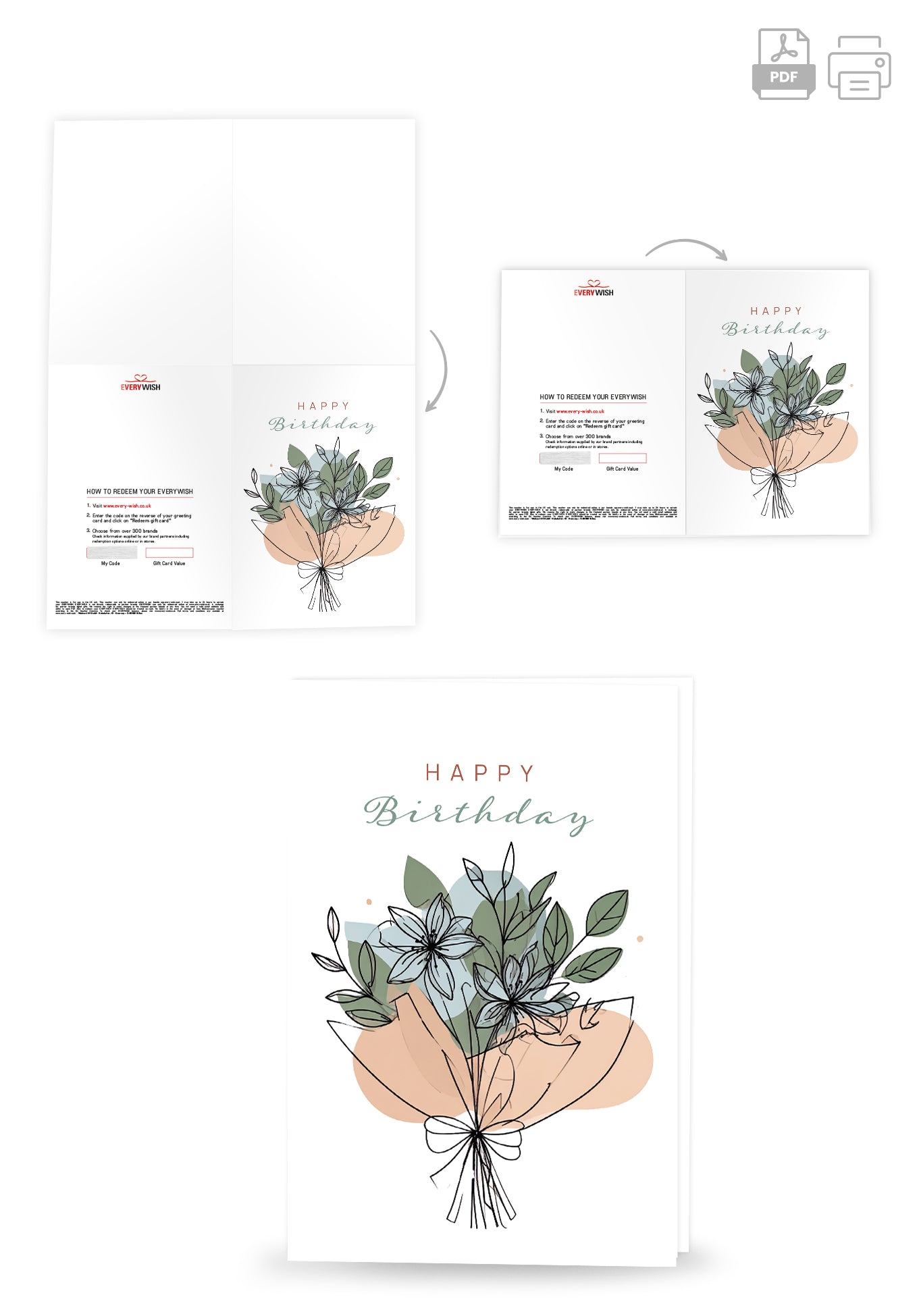 Happy Birthday - Bouquet