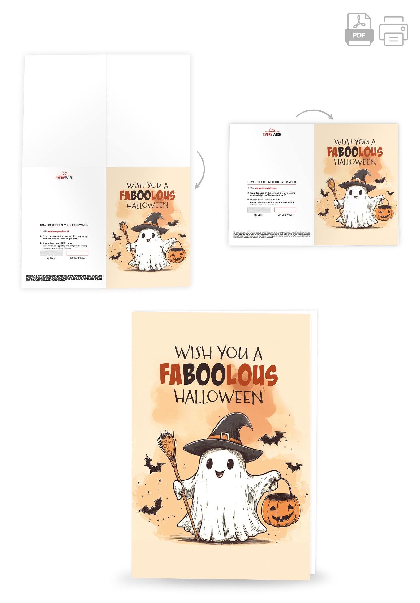 Faboolous Halloween - Ghost (Value)