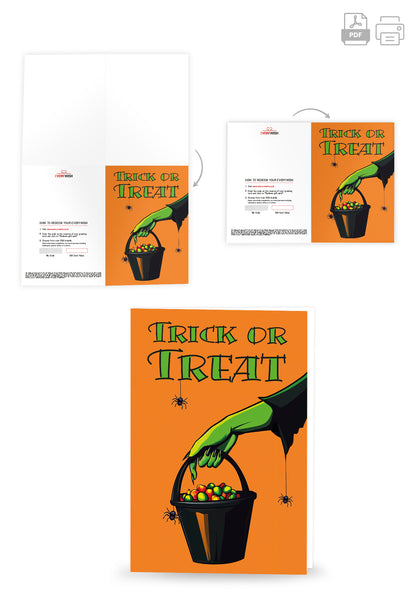 Trick or Treat - Candy Bucket