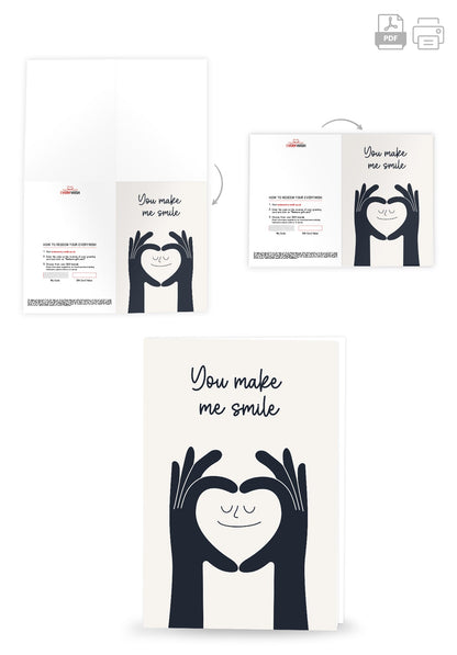You Make Me Smile - Black PDF