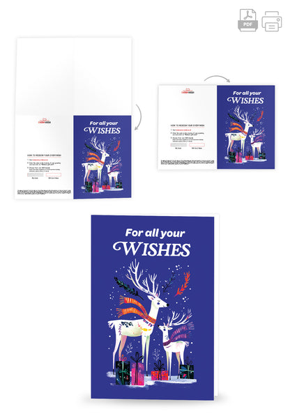 For all your wishes - Reindeer Gifts