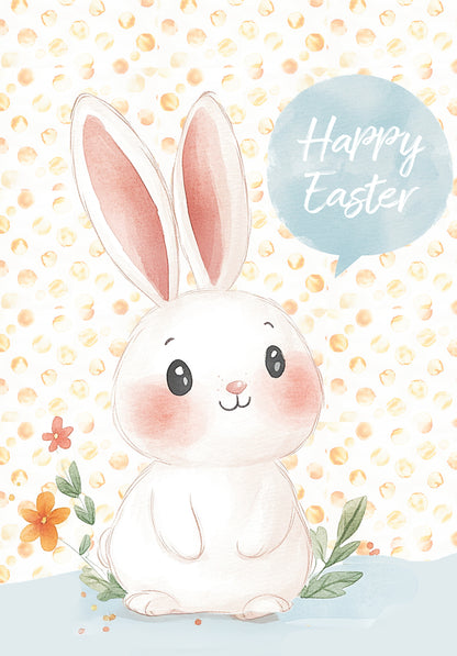 Happy Easter - Speech Bubble (Value)
