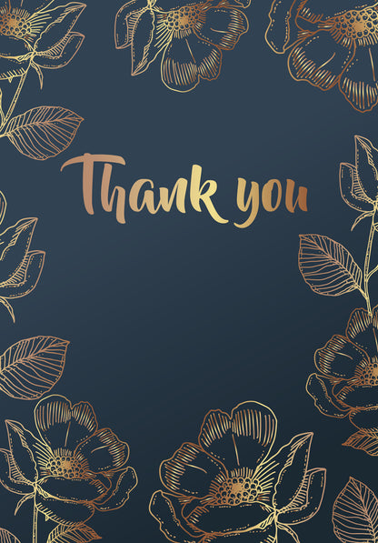 Thank you - Blue Gold (Value)