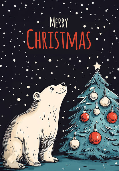 Merry Christmas - Polar Bear