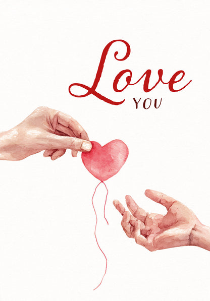 I love you - Hands Heart