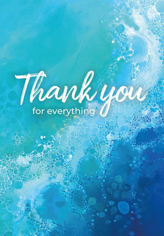 Thank you everything - Blue waves
