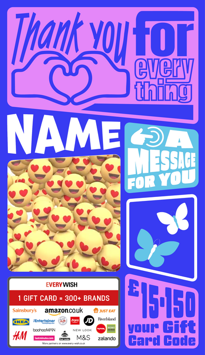 Digital - Thank you - Heart